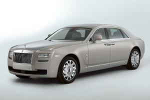 Une version rallong�e de la Rolls-Royce Ghost au salon de Shanghai